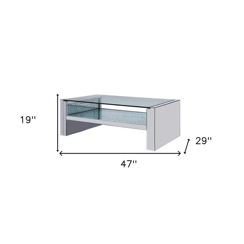 Lemuel Glass Top Coffee Table