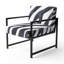 Chaise à accoudoirs rembourrée Zebra-108432861-112840429