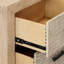Roux 2-Drawer Pine Wood Nightstand