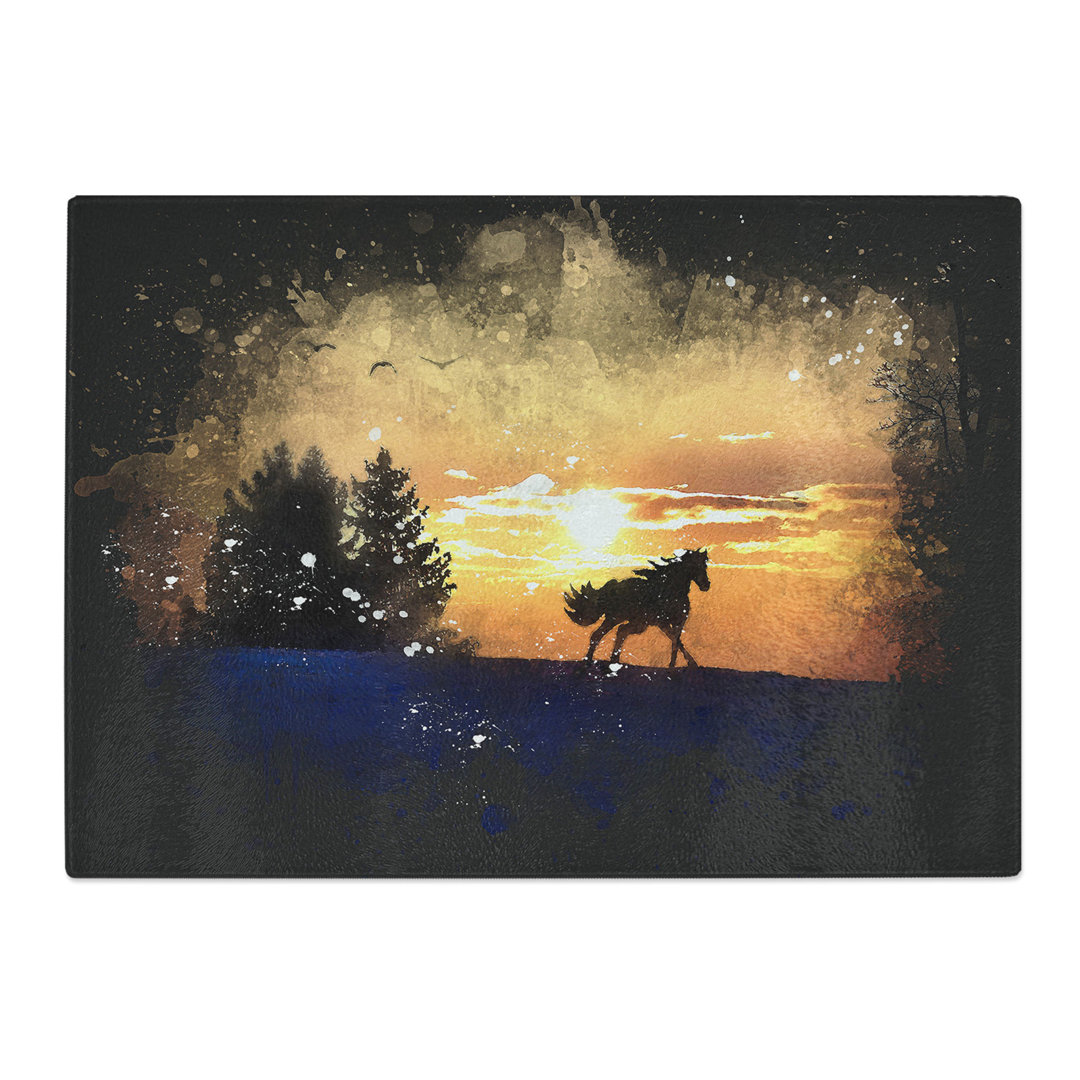 Wild Horse at Sunset Vol.2 Chopping Board