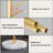 Coat Rack Freestanding With Marble Base