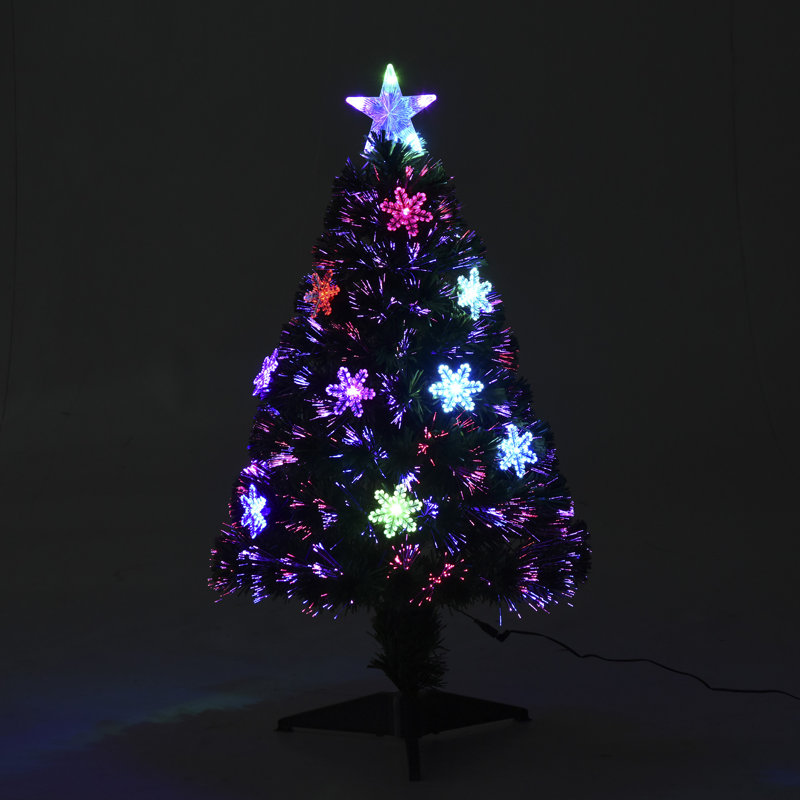 Lighted Artificial Christmas Tree, 3ft.