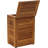 Spa Solid Wood Manual Lift Waste Basket