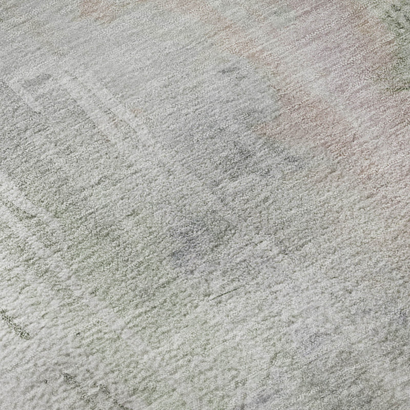 Premium Machine Washable Kelton AMF1233 Abstract Rug, Rectangle 8' x 10'