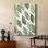 Patterned Leaf Shapes IV -Custom Wrapped Gallery Cavas