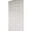 30 po X 80 po Dalle de porte intérieure blanche 6 panneaux à âme creuse | Idée de cadeau-126180675-126180678-126180680