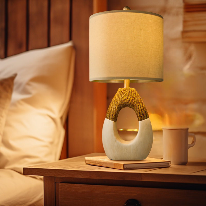 Habbo 19.5＂classic leisure resin lamp,suitable for bedside,children's room,living room,dormitory