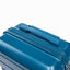 14 "/ 20" 2 pièces / ensemble dans un bagage à roulettes en ABS, avec serrure à combinaison, étui à cosmétiques 14 "(bleu foncé)