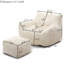 Fauteuil à billes pour adultes avec accoudoirs et repose-pieds-16585585