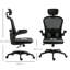 Foam Desk Chair PU Leather Office Chair Adjustable Height-291588195