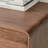 Black Walnut Living Room Simple Entrance Cabinet Solid Wood Accent Chest