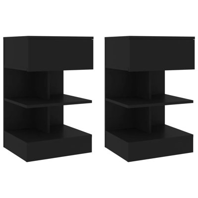 Averley 40cm W Solid Wood Bedside Table