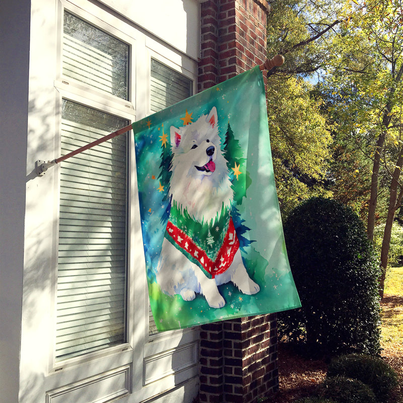 Double Sided Polyester Christmas, 40'' H x 28'' W