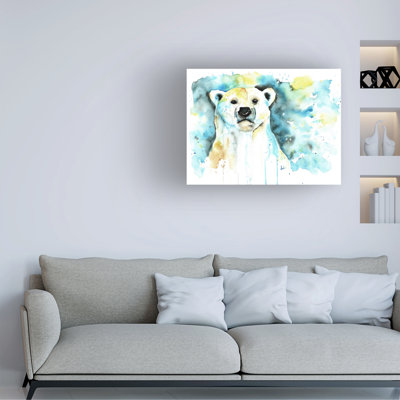 Lisa Whitehouse, ours polaire, art sur toile