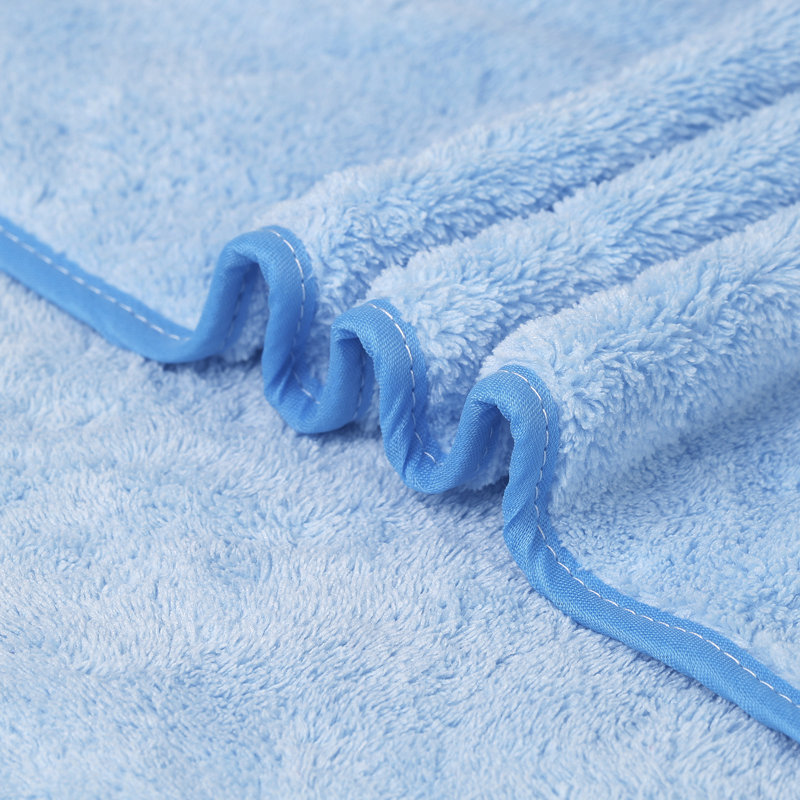 Ensemble de serviettes de bain 2 pièces, Bleu