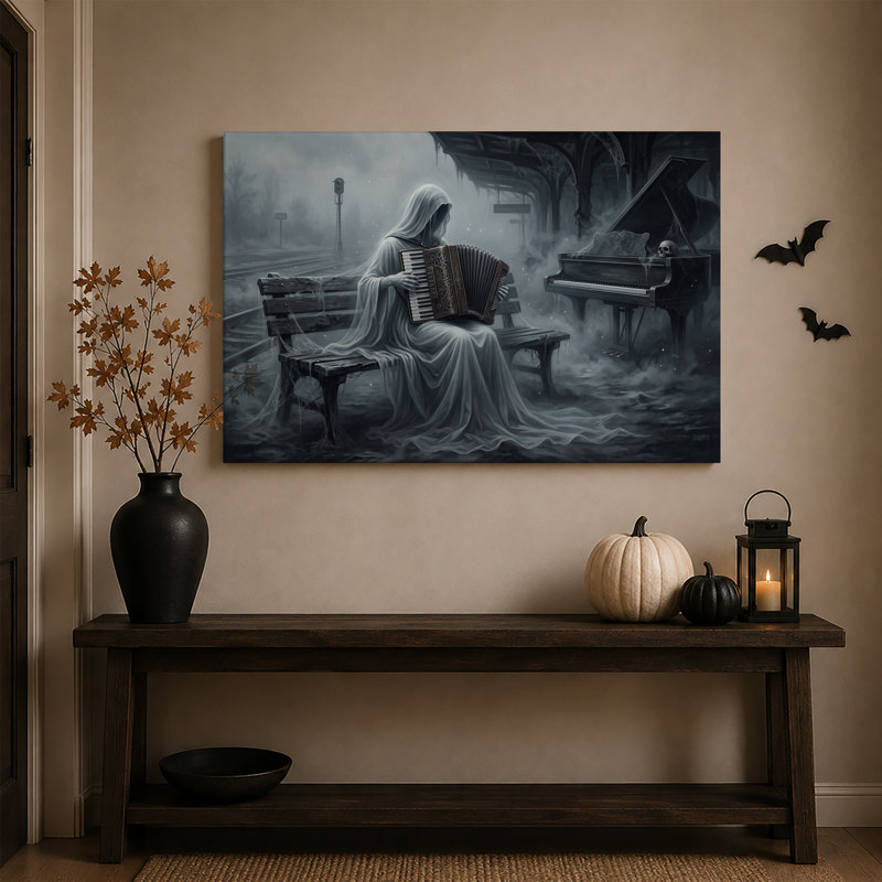 Art sur toile à capuchon, 20"H x 30"W