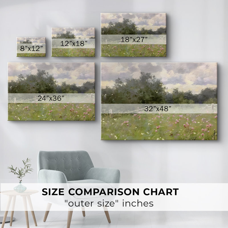 Paysages rétro-CC III -Galerie enveloppée Cavas, 32 x 48