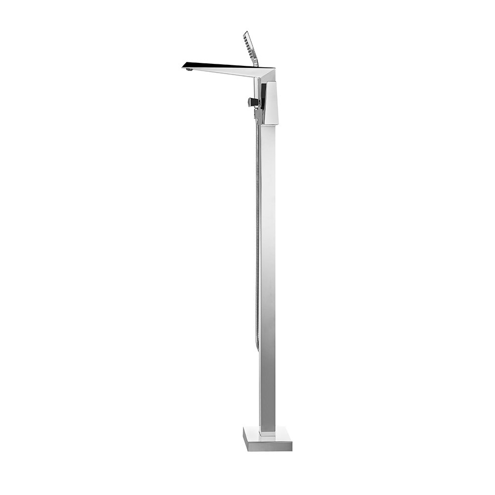 Cypress Freestanding Tub Filler with Diverter