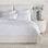 Danica 100% Cotton White King Quilt