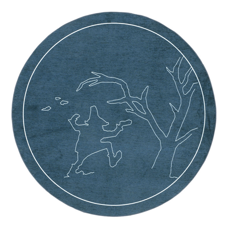 Area Rug, Round 130cm