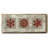 Burlap Music Snowflakes- Framed Canvas