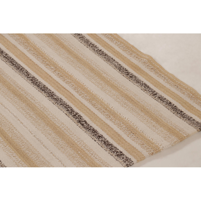 Modern Hand Woven Wool Geometric Area Rug