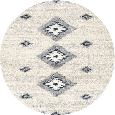 Tapis contemporain beige / gris
