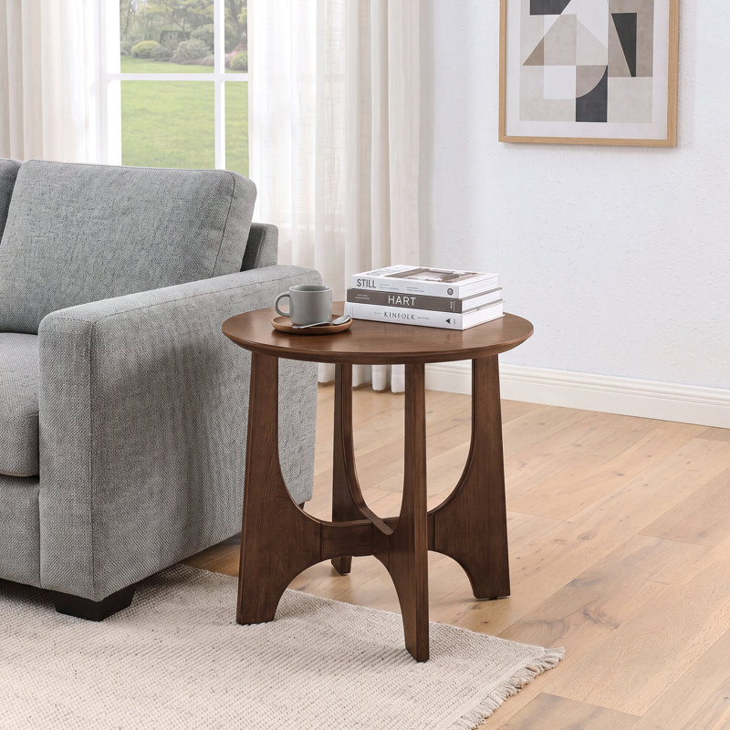 Table de bout Dalke, Dark Walnut
