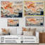 Collage de crème anglaise beige et orange-373017015-373017012