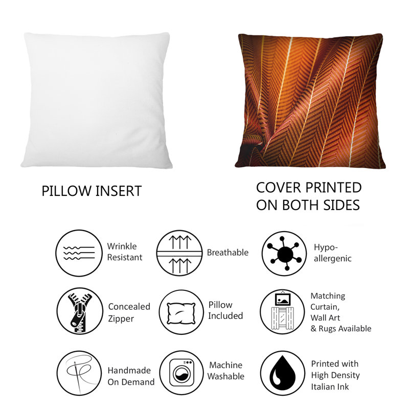 Abstract Throw Pillow