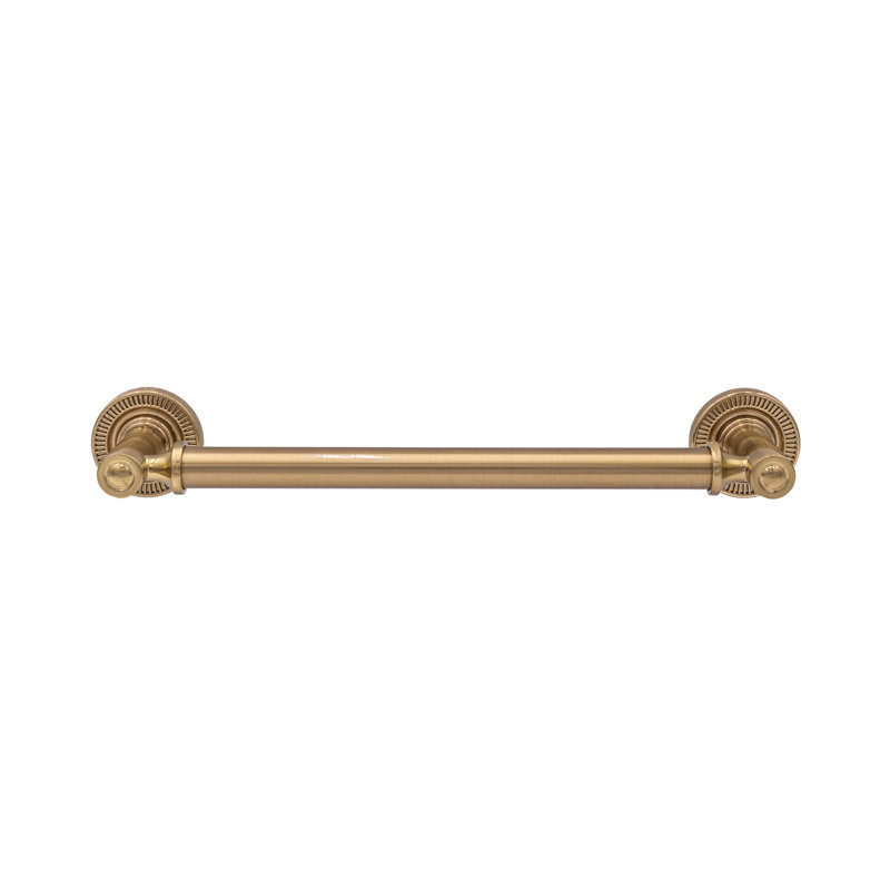 Minted 6" Center to Center Bar Pull, Satin Brass, 6"