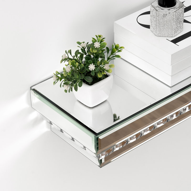 Glass Floating Shelf