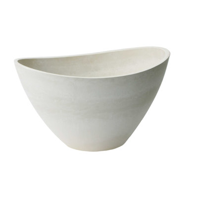 Pot à fleurs en plastique Cara