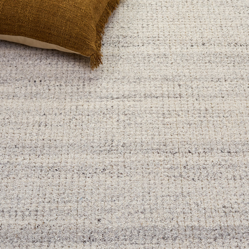 Natura 229 Hand Loomed Wool Geometric Rug, Rectangle 5' x 8'