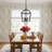 Alfreda 3 - Light Dimmable Lantern Chandelier-195892038