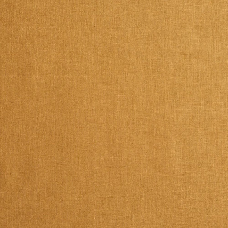Tissu en lin verni Lange, Caramel