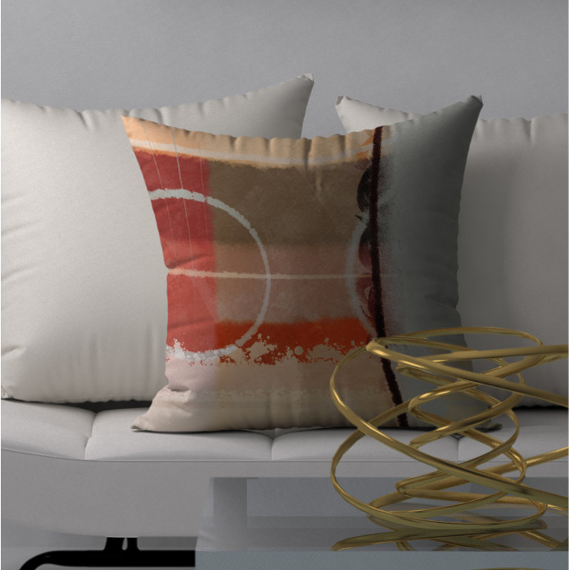  Housse de coussin carré et insert, 18 po x 18 po