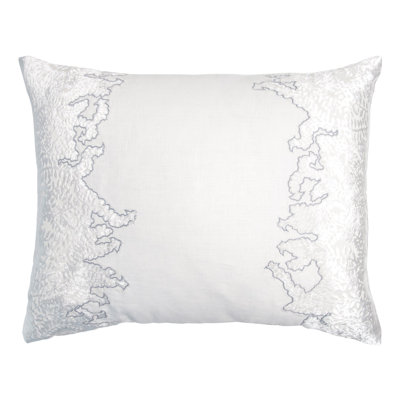 Ferns Linen Lumbar Pillow Cover & Insert