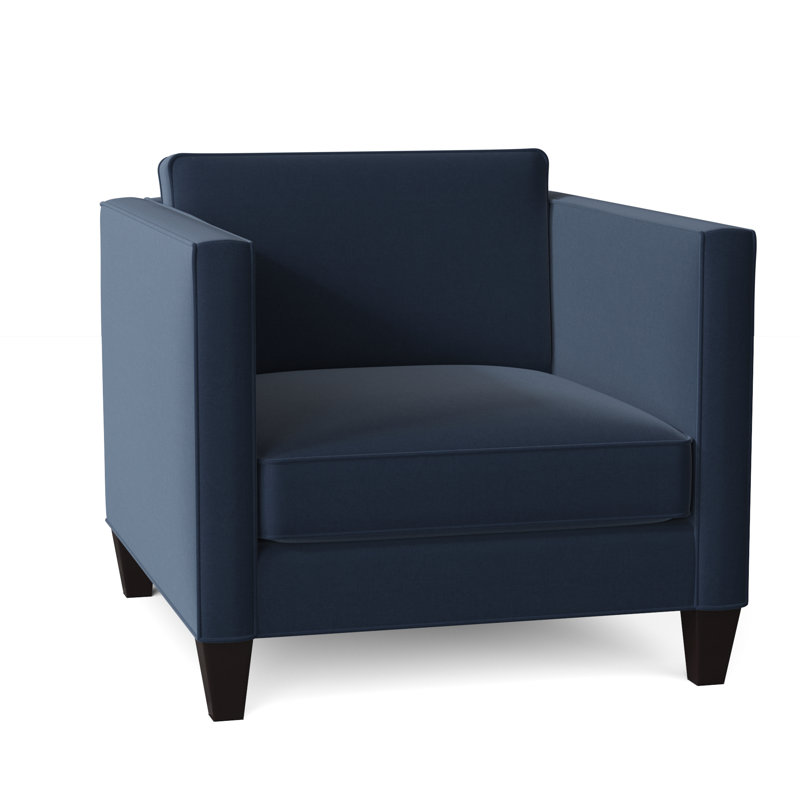 Fauteuil de 37 po de large Pudalov, Bleu marine Antonio