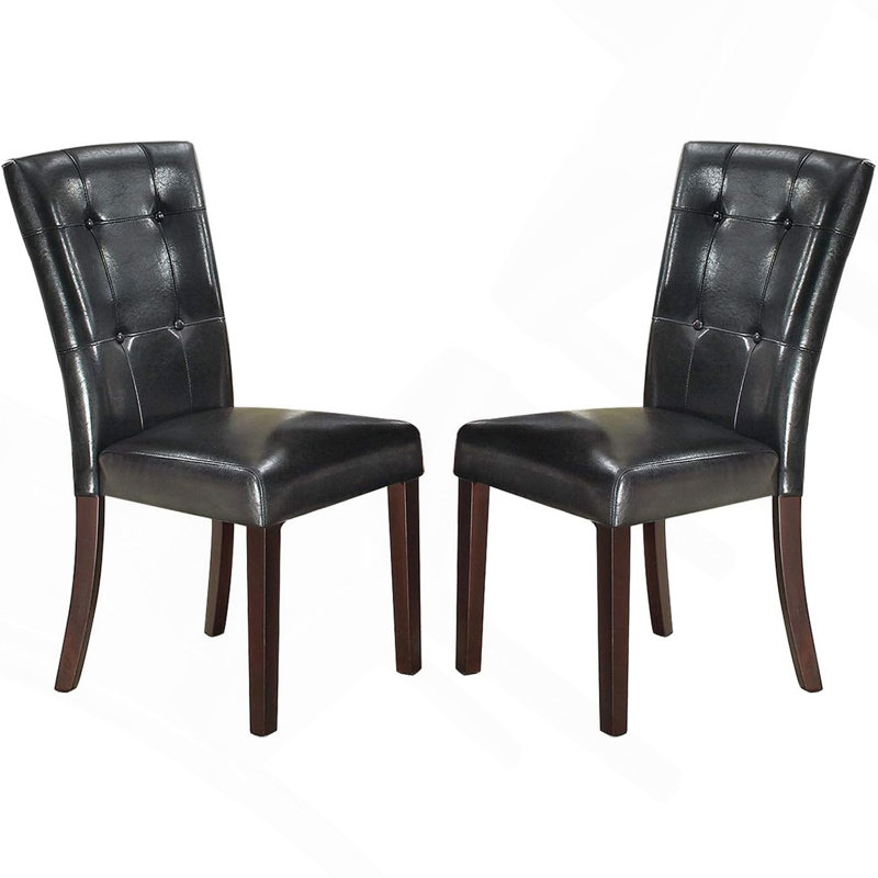 Ensemble de 2 chaises d'appoint Modern Parson