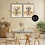 Ensemble de 2 cadres flottants Margarita & Martini Recipes, design par Nancy Overton-599242604-599242601