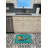 Mermaid Blonde Rectangle Microfiber Non-Slip Bath Rug