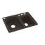 25'' L Mounting / Installation Required Double Bowl Solid Surface Kitchen Sink-38293710-38293703