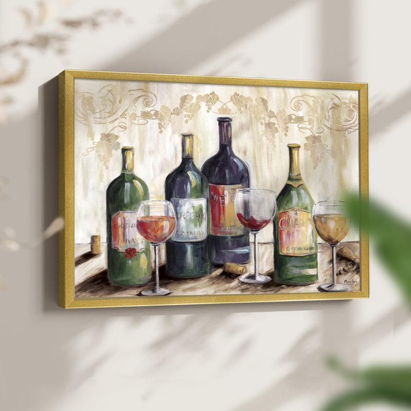 The Dinner Party -Framed Print - Restickable, 16" H x 20" W