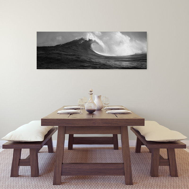 Waves In The Sea Maui Hawaii USA by Dan Merkel - Wrapped Canvas Panoramic Print, 40.64 cm H x 121.92 cm W