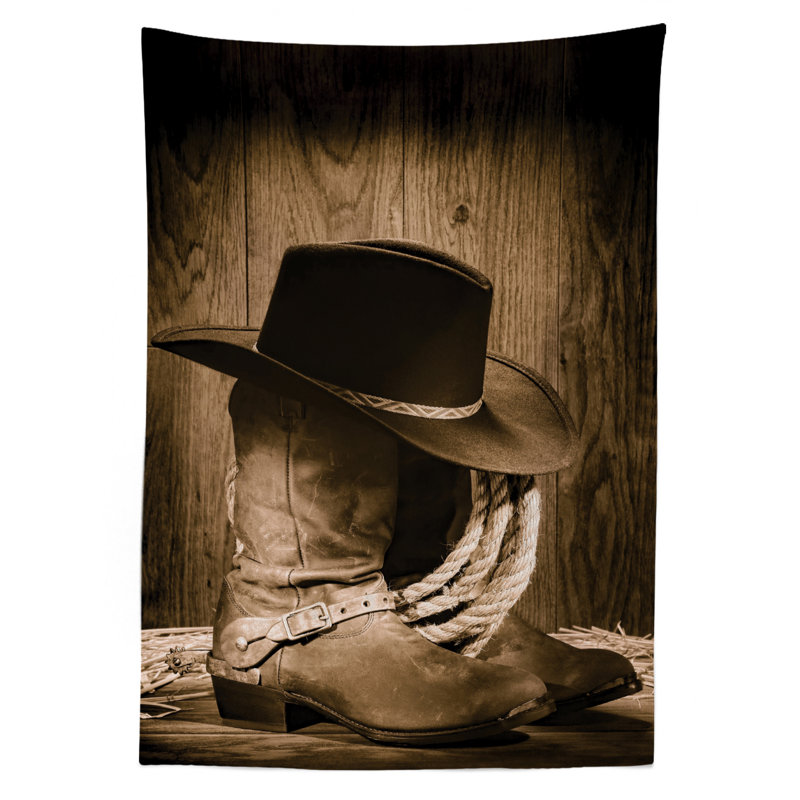 Western Tablecloth, 84" L x 60" W
