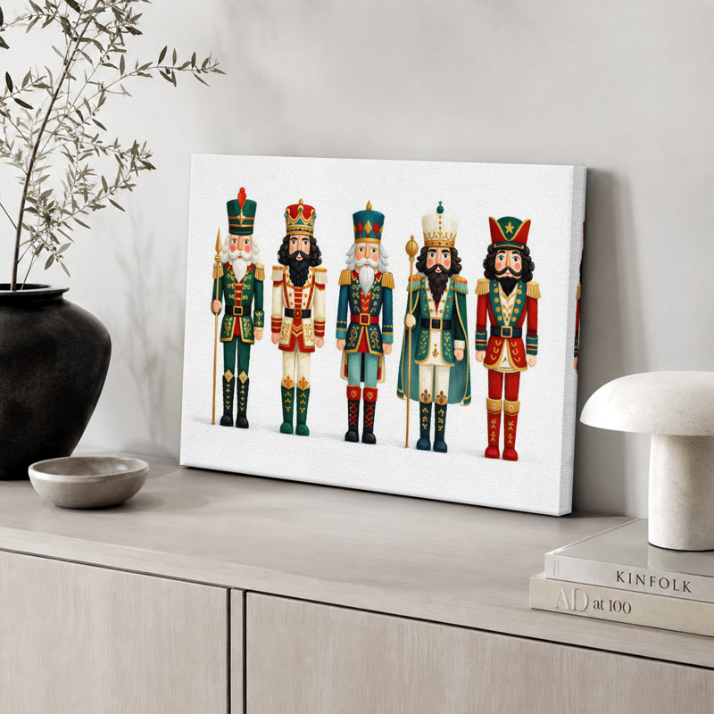 Art de Noël casse-noisette, images de chambre de bébé, impression sur toile encadrée, H 32 po x l 48 po x P 1,5 po