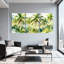 Palmiers, palmiers tropicaux, aquarelle, ensemble de 3 impressions sur toile-1252183255