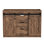Meuble-lavabo autoportant rustique 48 po sans comptoir ni lavabo Rustic Farmhouse