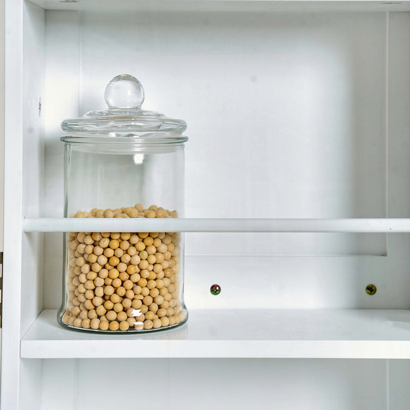 Kitchen Pantry Storage Cabinet with Adjustable Shelves